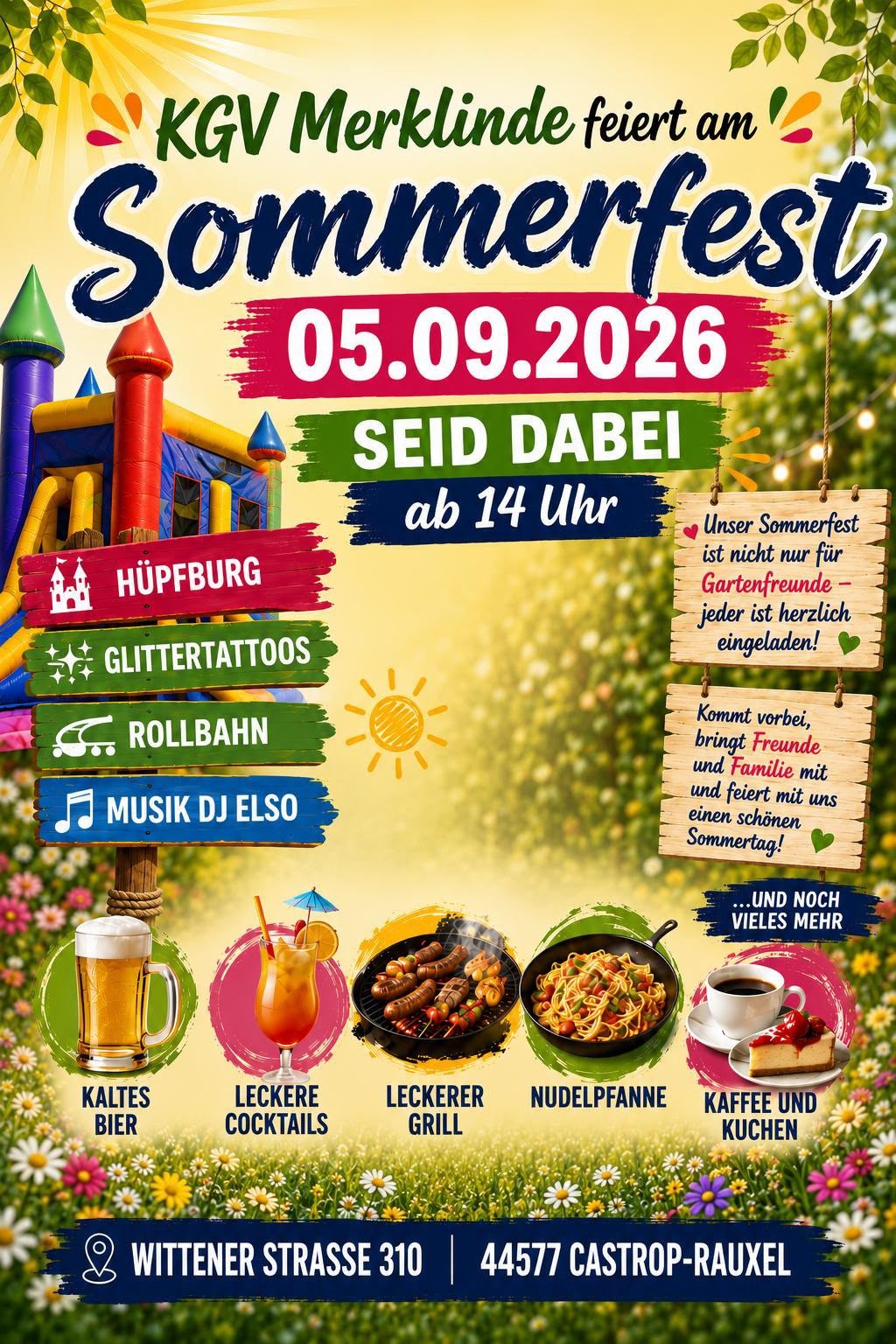 Sommerfest KGV Merklinde